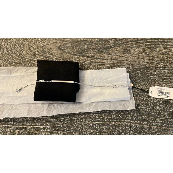 Emporio Armani Sterling Silver ID Bracelet - Picture 9 of 12